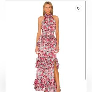 ELLIATT Dunmore Maxi Dress - Pink Floral